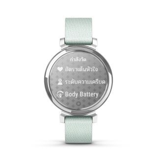 Garmin Lily 2 Series นาฬิกาสมาร์ทวอทช์ รับประกันศูนย์ไทย 2 ปี - Silver Grey Fabric