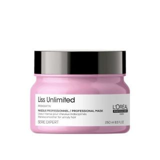 LOREAL Liss unlimted prokeratin professional mask มาส์กสำหรับบำรุงผมเส้นชี้ชูฟูจัดทรงยาก 250ml