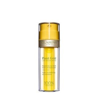 CLARINS Plant Gold Nutri-Revitalizing Oil-Emulsion มอยส์เจอร์ไรเซอร์อิมัลชันน้ำมันแบบ 2-in-1 35ml