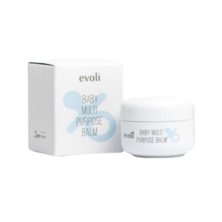 Evoli Baby Multi-Purpose Balm บาล์มเอนกประสงค์สำหรับผิวหน้าและผิวกาย ลดการระคายเคือง ขนาด30Ml [Food Grade]