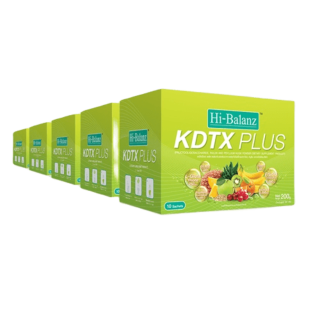 Hi-Balanz KDTX Plus ดีท็อกซ์กลิ่นซีตรัส 5 กล่อง รวม 50 ซอง