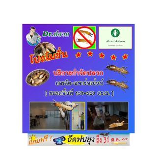 Dr.ปลวก-บริการกำจัดปลวก(คอนโด)-ขนาด 151-250 ตร.ม.