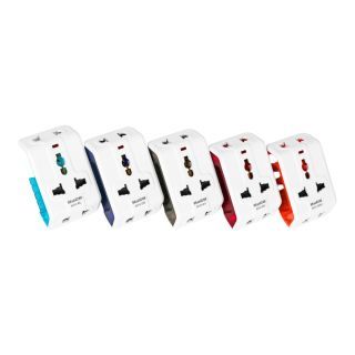 HACO ปลั๊กแปลง 3 ขา ปลั๊กอเนกประสงค์ Universal Multiplug Adaptor รุ่น ADU