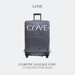 COVE Clear PVC Luggage Cover KAVE  พลาสติกคลุมกระเป๋าเนื้อหนาใสขนาด 20, 29 นิ้ว