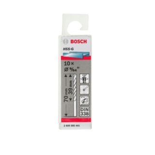 Bosch ดอกสว่านเกลียว รุ่น HSS-G 135 ขนาด 9/64" มม. รหัส 2 608 585 441