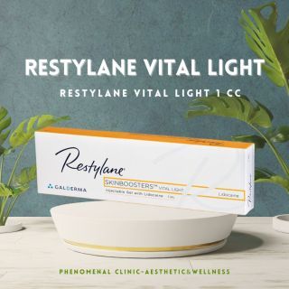 Phenomenal Restylane Vital Light ฟิลเลอร์กรอบหน้า 1 CC 