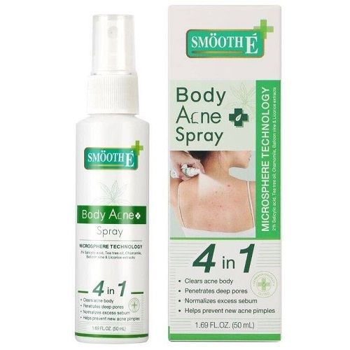 สเปรย์รักษาสิว Smooth E Anti Body Acne Spray